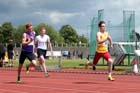 100 metres at the Annual Inter-Counties Schools, Cleveland v Cumbria v Durham v Northumberland at Claireville Stadium, Middlesbrough